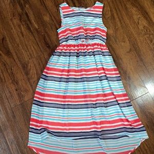 Girls size 10 Nautica dress excellent condition. Beautiful colors.